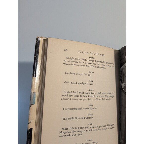 Wolcott Gibbs - Season in the Sun (1951) - 1st Ed HC DJ - Estate of Jerry Wald - Picture 16 of 16